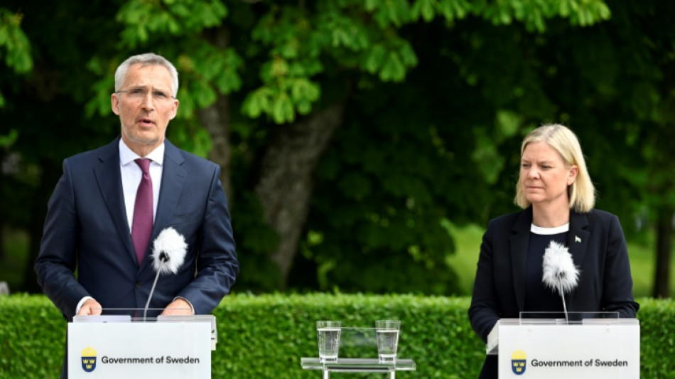 Stoltenberg sichert Schweden Unterst&uuml;tzung bereits vor Nato-Beitritt zu 