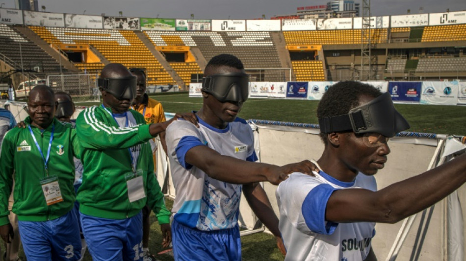 Les rêves paralympiques de l'équipe de cécifoot du Soudan du Sud