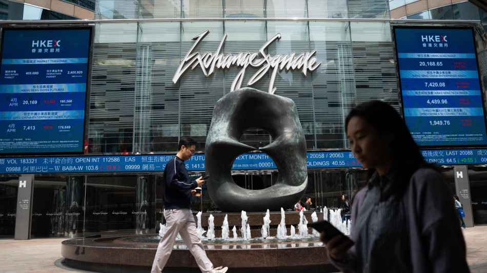 Borsa: l'Asia chiude debole in vista delle decisioni della Fed