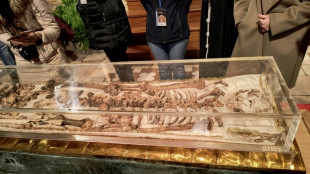 Thousands of pilgrims visit remains of St Francis