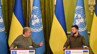 Kiew w&auml;hrend Besuch von UN-Generalsekret&auml;r Guterres unter Raketenbeschuss 