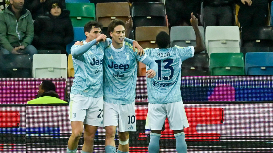 La Juve vince in casa Udinese, ora &egrave; quarta in attesa di Como-Roma