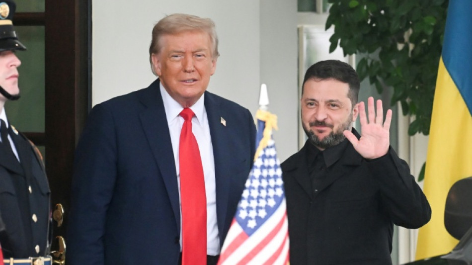 US-Pr&auml;sident Trump empf&auml;ngt ukrainischen Staatschef Selenskyj im Wei&szlig;en Haus