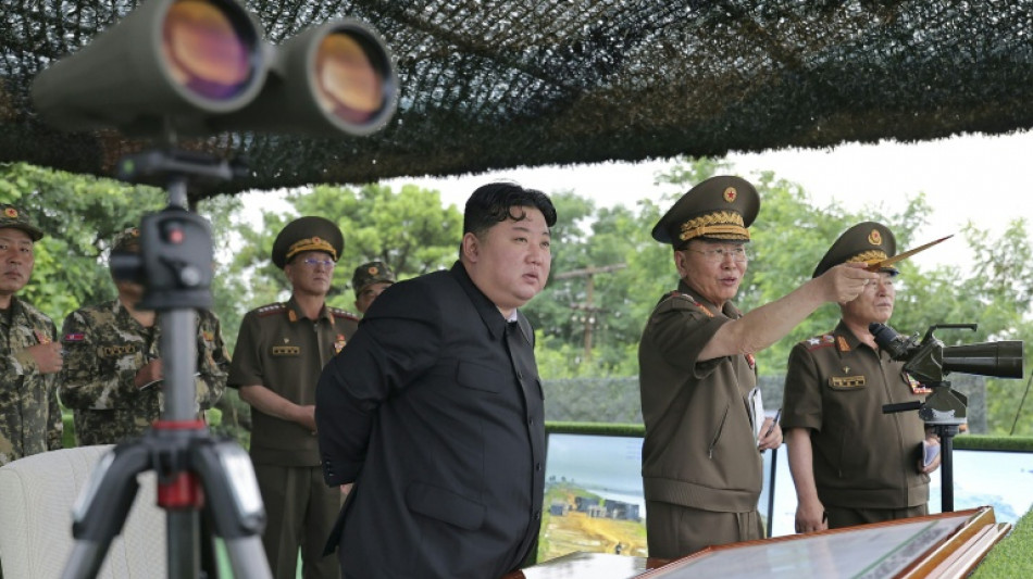 Staatsmedien: Nordkoreanischer Machthaber ruft zur Bereitschaft für "echten Krieg" auf