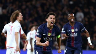 PSG survive Monaco scare to reach Champions League last 16