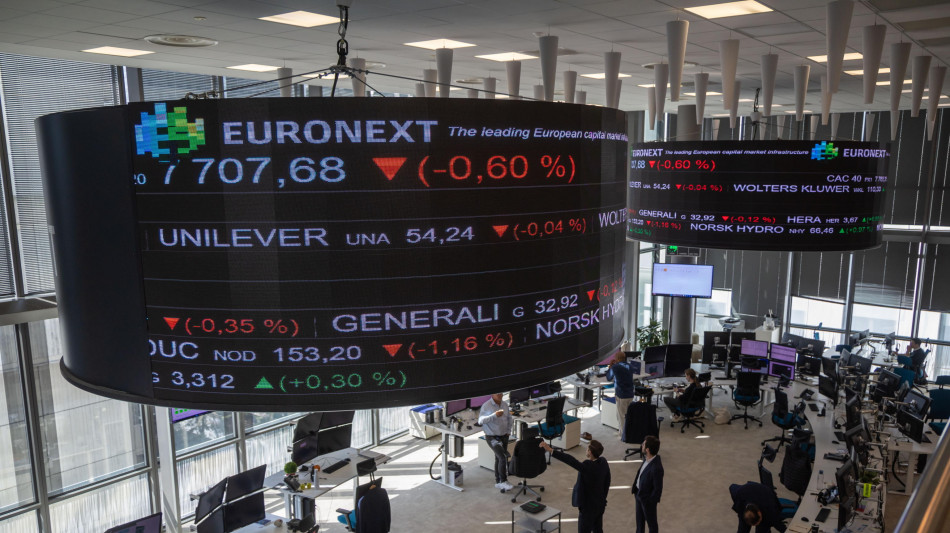 Borsa: in Europa guadagni azzerati in attesa avvio Wall Street
