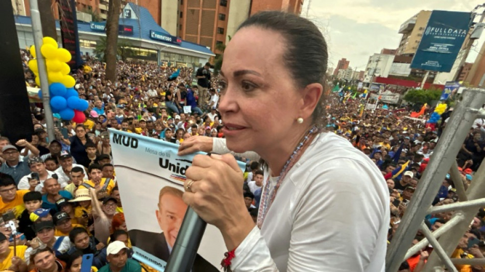 Pr&eacute;sidentielle au Venezuela: un candidat de l'opposition dans la rue, un autre sur les bulletins