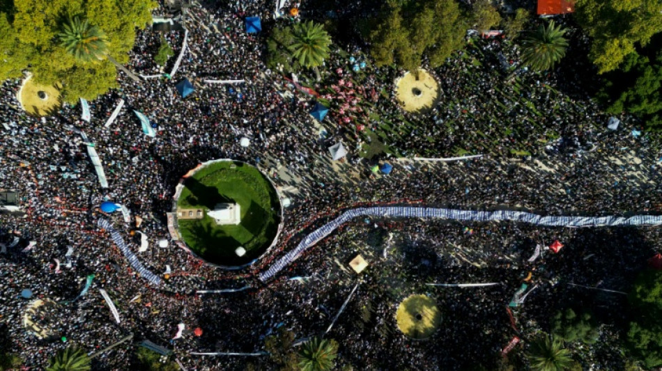 Huge crowd in Buenos Aires marks 50 years since Argentina's coup