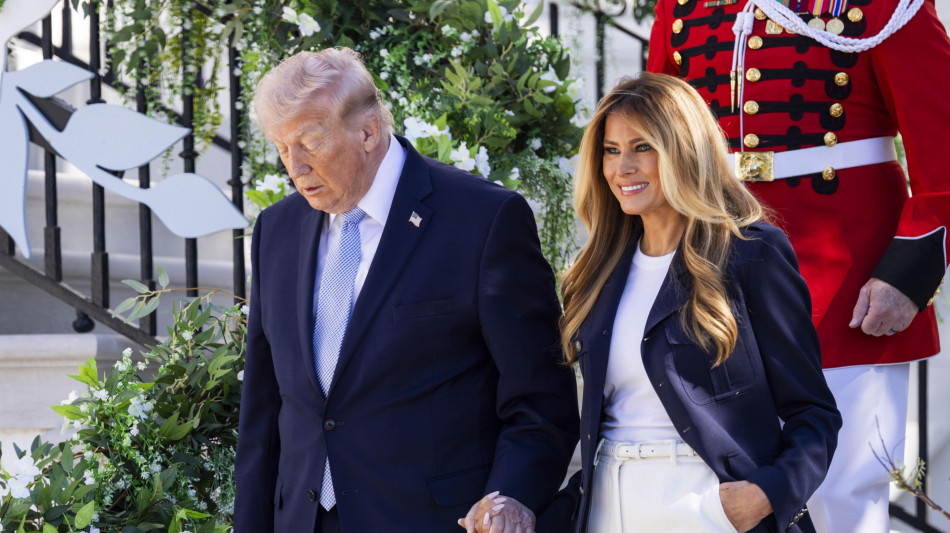 Trump e Melania alla cena dei corrispondenti della Casa Bianca