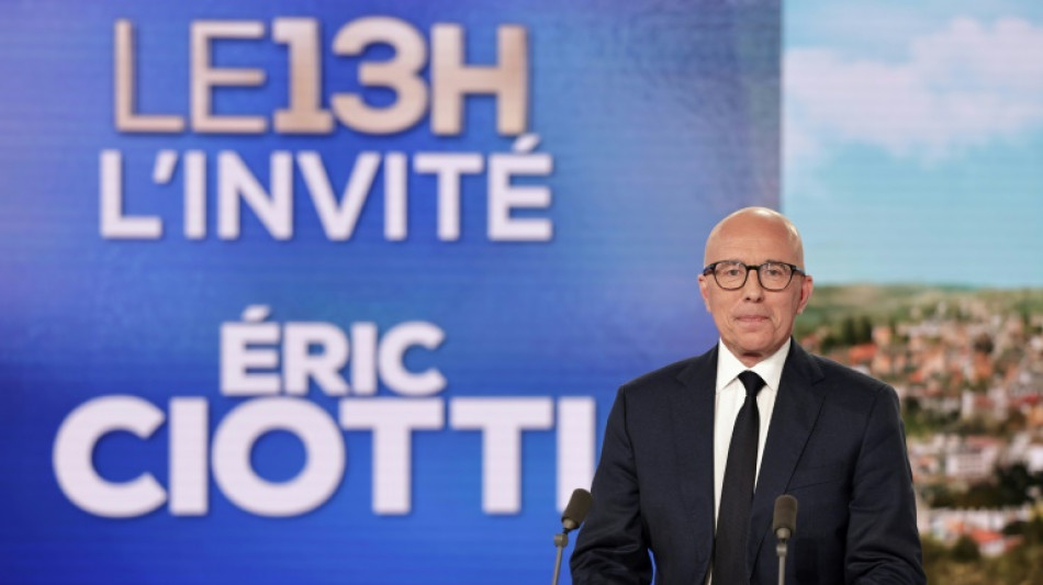 L&eacute;gislatives: la droite explose apr&egrave;s l'annonce par Ciotti d'une alliance avec le RN