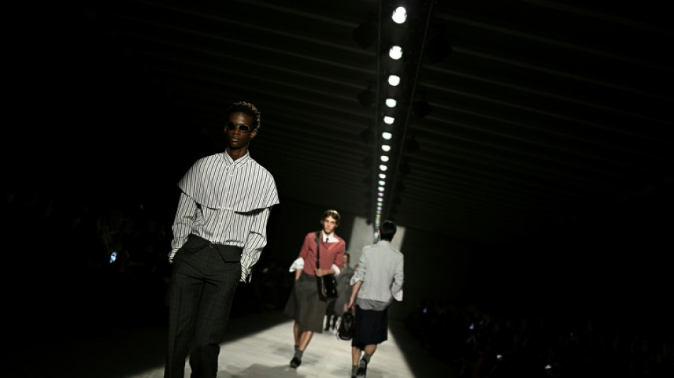 'Watch the holes'! Paris fashion crowd gets to know building sites