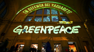 Argentine: militants de Greenpeace interpell&eacute;s au Parlement apr&egrave;s une action contre une loi sur les mines en zone de glaciers