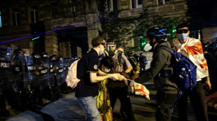 G&eacute;orgie: gaz lacrymog&egrave;ne et balles en caoutchouc contre des manifestants pro-UE