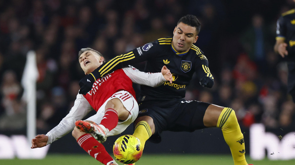 L'Arsenal cade in casa con il Manchester United