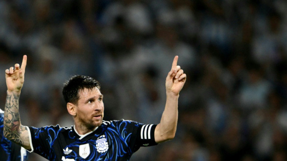 Messi on target as Argentina down Zambia in World Cup send-off