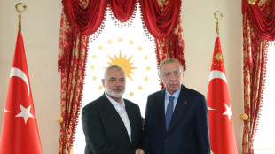 Erdogan appelle les Palestiniens "&agrave; l'unit&eacute;" apr&egrave;s sa rencontre avec Haniyeh