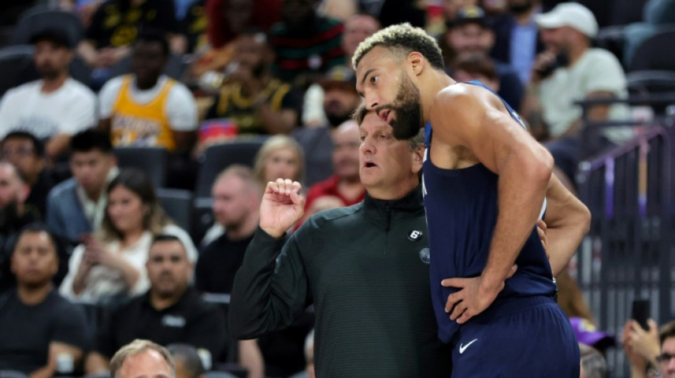 NBA fines T-Wolves center Gobert, coach Finch for ripping refs