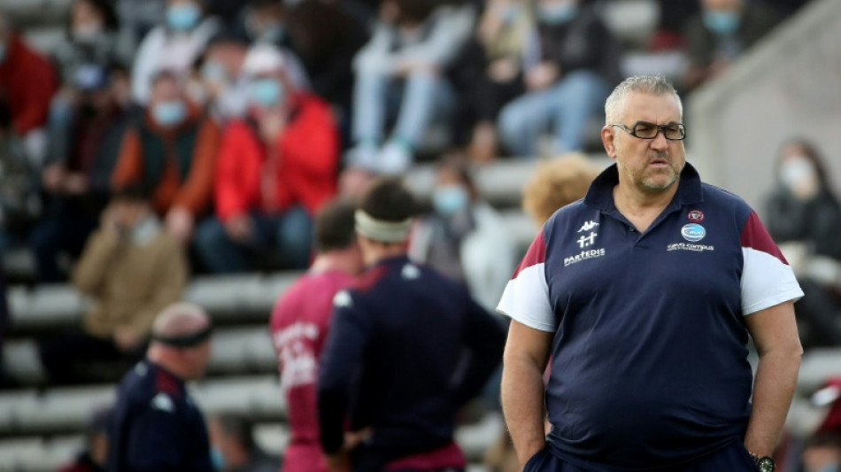 Top 14: Christophe Urios pouss&eacute; vers la sortie &agrave; Bordeaux-B&egrave;gles