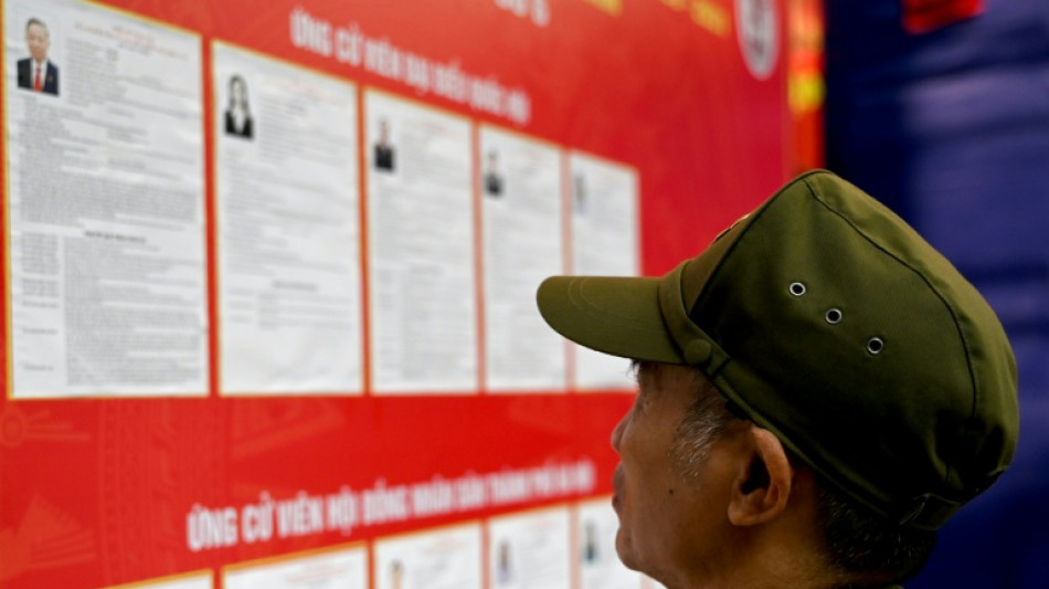 One-party Vietnam holds parliamentary election 
