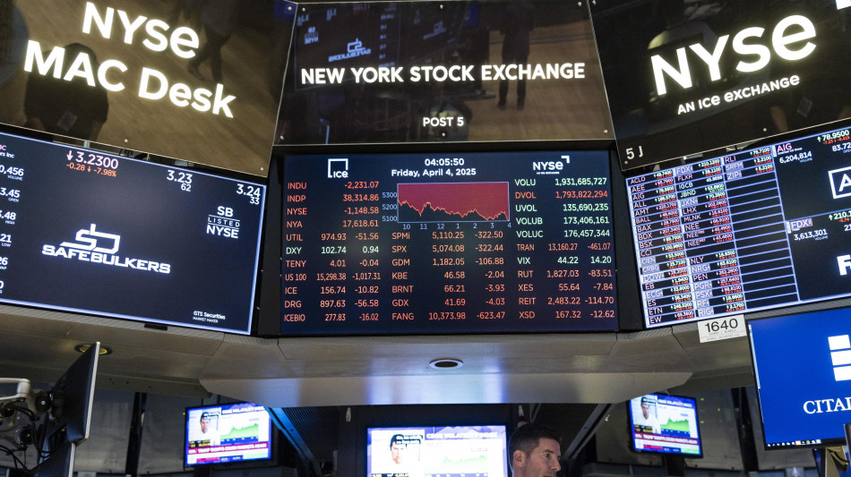 Wall Street corre con ipotesi sull'Iran, Dj +1,26%, Nasdaq +2,16%