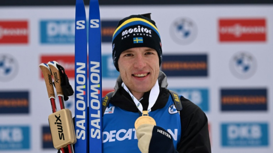 Biathlon: le Su&eacute;dois Samuelsson champion du monde de la mass start, Johannes Boe troisi&egrave;me