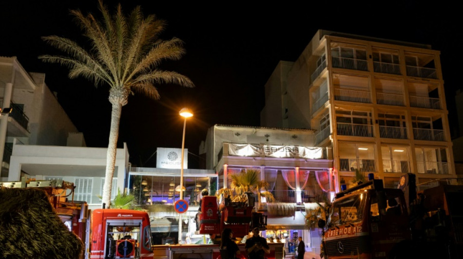 Quatre morts dans l'effondrement d'un bar-restaurant aux Bal&eacute;ares