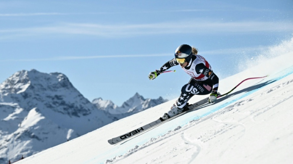 Ski: Etincelante à St-Moritz, Vonn renoue avec la victoire après 7 ans d'attente