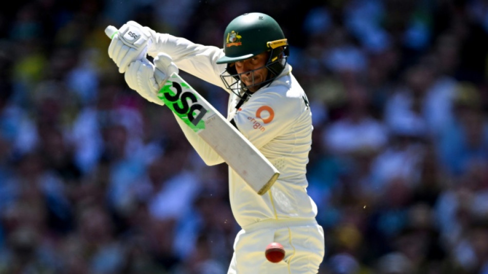 Khawaja revels in late lifeline as Australia 194-5 in 3rd Ashes Test