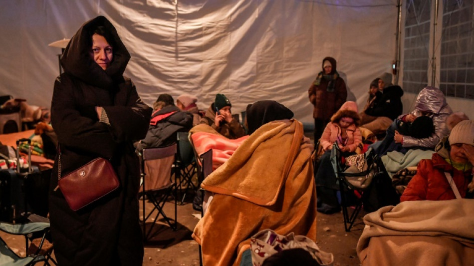 Ukraine: le flot de r&eacute;fugi&eacute;s ralentit quelque peu en 24H00