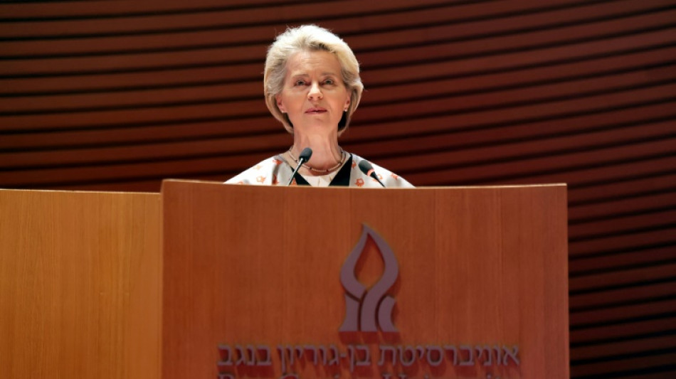 Von der Leyen bem&uuml;ht sich um mehr Gasimporte f&uuml;r die EU aus Israel