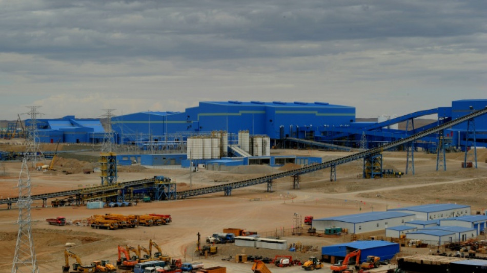 Mongolie: d&eacute;but de l'extraction dans une gigantesque mine de Rio Tinto