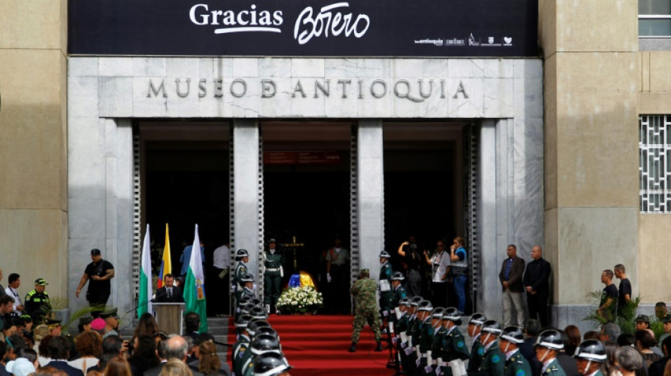 Medellin dit adieu &agrave; son enfant prodige Fernando Botero