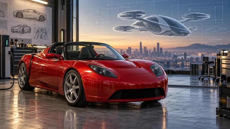 El primer Tesla Roadster: una apuesta pionera marcada por retrasos y promesas incumplidas