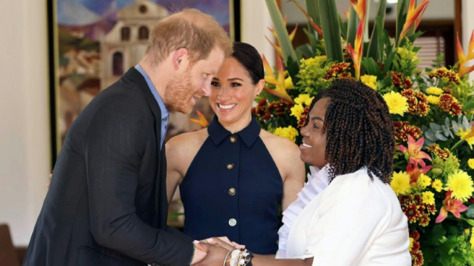Prinz Harry und Meghan reisen f&uuml;r Kampagne gegen Diskriminierung durch Kolumbien