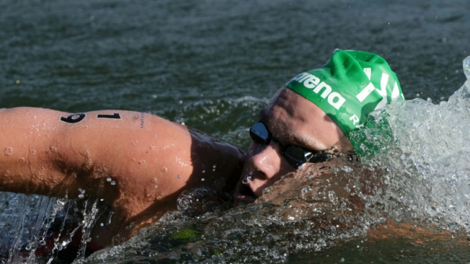 El húngaro Kristof Rasovszky gana en el Sena la maratón de natación de París-2024