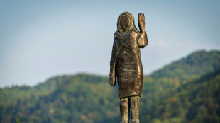 Bronzestatue von Melania Trump in Slowenien gestohlen