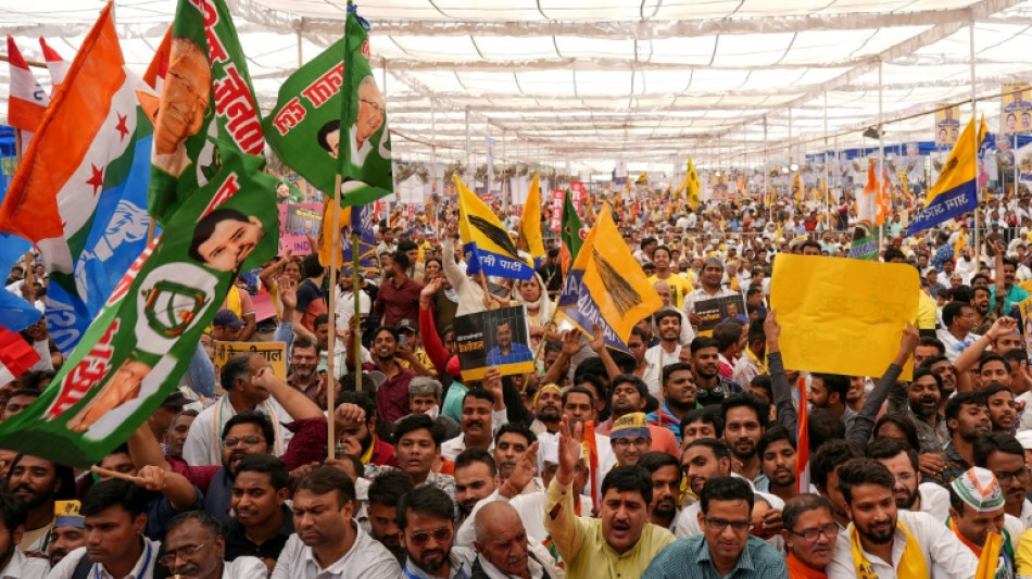 Inde: rassemblement de l'opposition &agrave; un peu plus de deux semaines des &eacute;lections g&eacute;n&eacute;rales