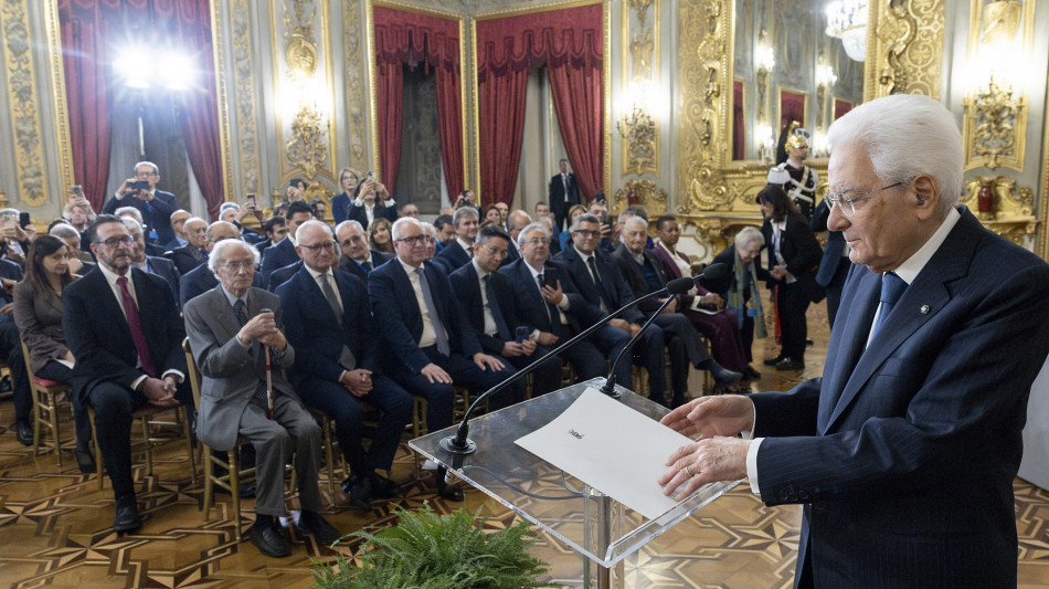 Mattarella,contro dipendenze serve impegno corale e costante