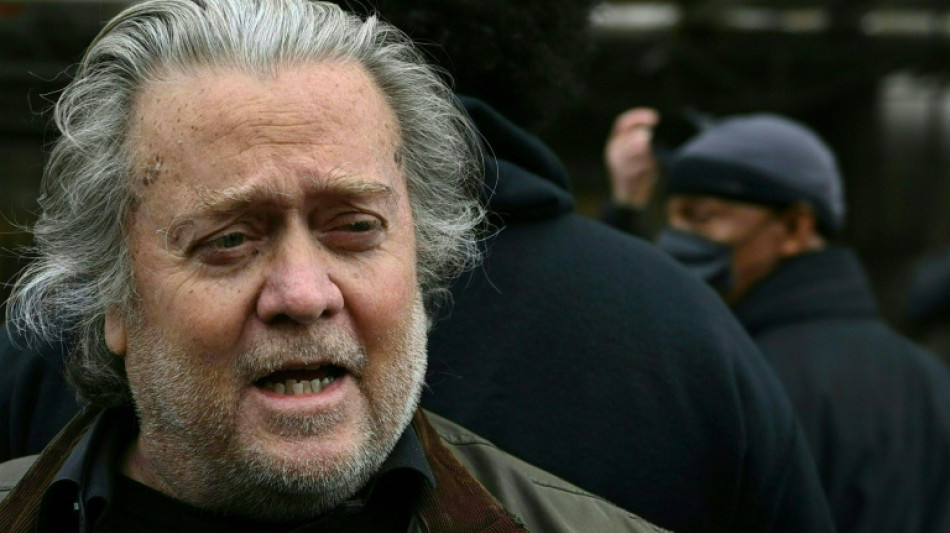Fr&uuml;herer Trump-Berater Bannon wegen Missachtung des US-Kongresses vor Gericht