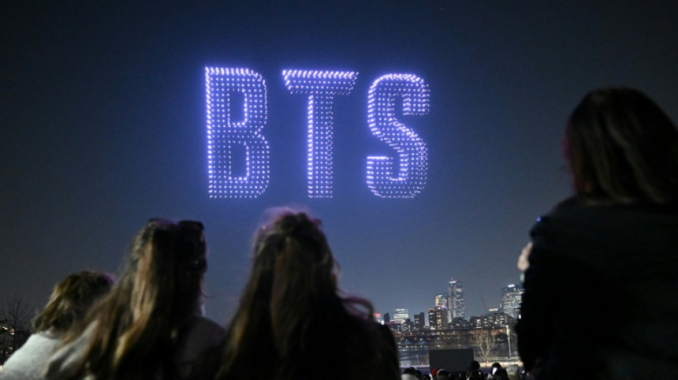 BTS takes over central Seoul for comeback concert
