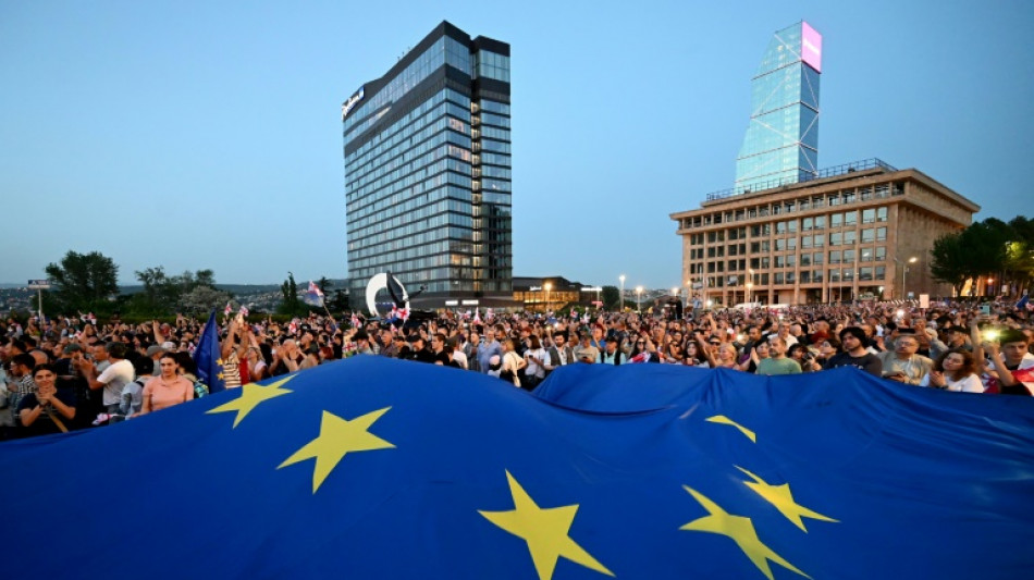 G&eacute;orgie: 20.000 manifestants &agrave; une "marche pour l'Europe" de l'opposition