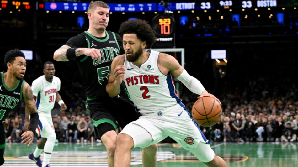 Cunningham leads Pistons past Celtics