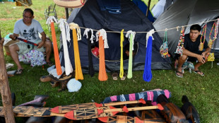 Ind&iacute;genas pedem maior prote&ccedil;&atilde;o &agrave;s suas terras em marcha em Bras&iacute;lia