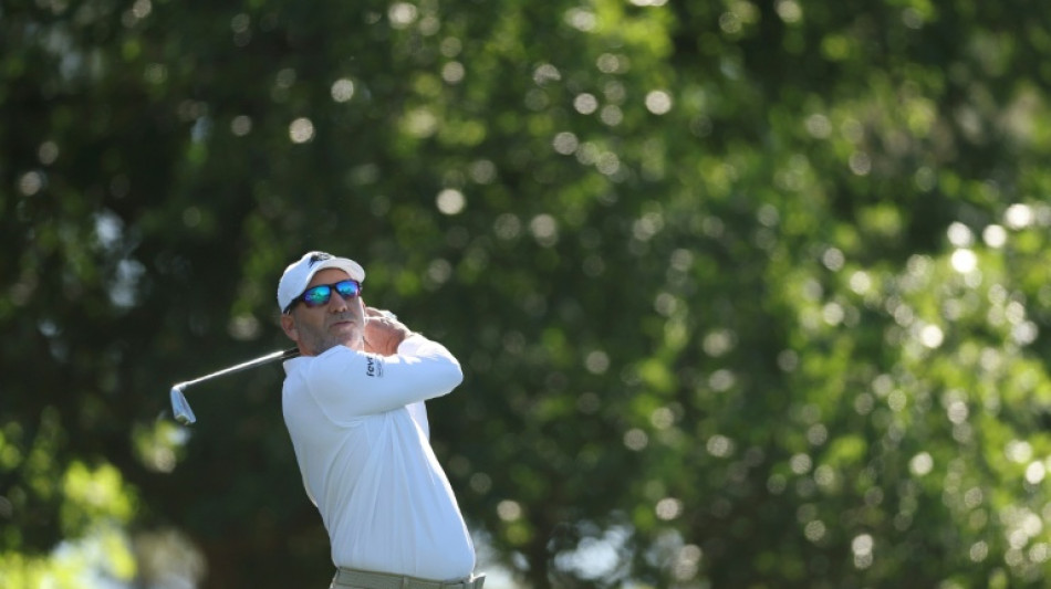 El espa&ntilde;ol Garc&iacute;a se disculpa por su arrebato en el Masters de Augusta