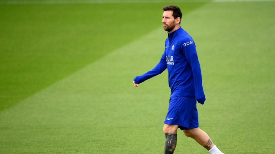 L1: Lionel Messi de retour &agrave; l'entra&icirc;nement avec le Paris SG 