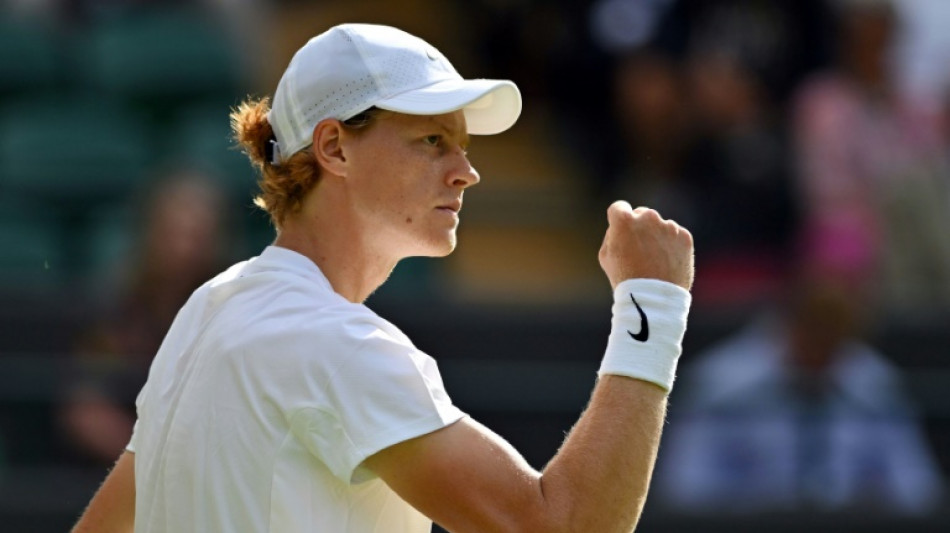 Sinner vence Gal&aacute;n e vai &agrave;s quartas de final de Wimbledon