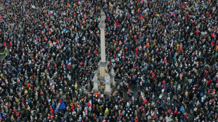 Des milliers de manifestants &agrave; Prague contre la suppression de la redevance audiovisuelle