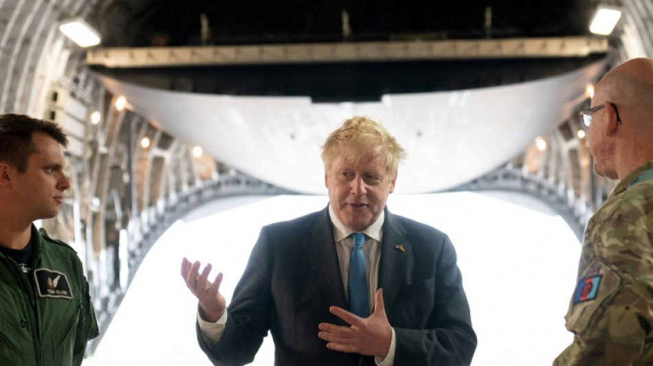 Johnson fordert Westen zu dauerhafter Unterst&uuml;tzung der Ukraine auf