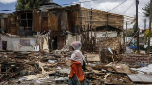 A Addis Abeba, les habitants du quartier historique de Piassa pleurent leur pass&eacute; d&eacute;truit