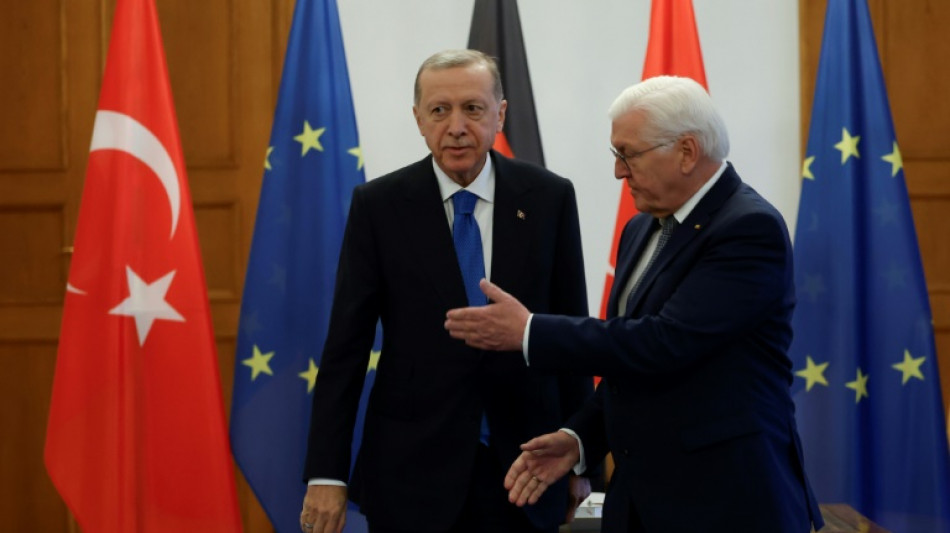 Isra&euml;l a le droit d'exister, souligne le pr&eacute;sident allemand &agrave; Erdogan
